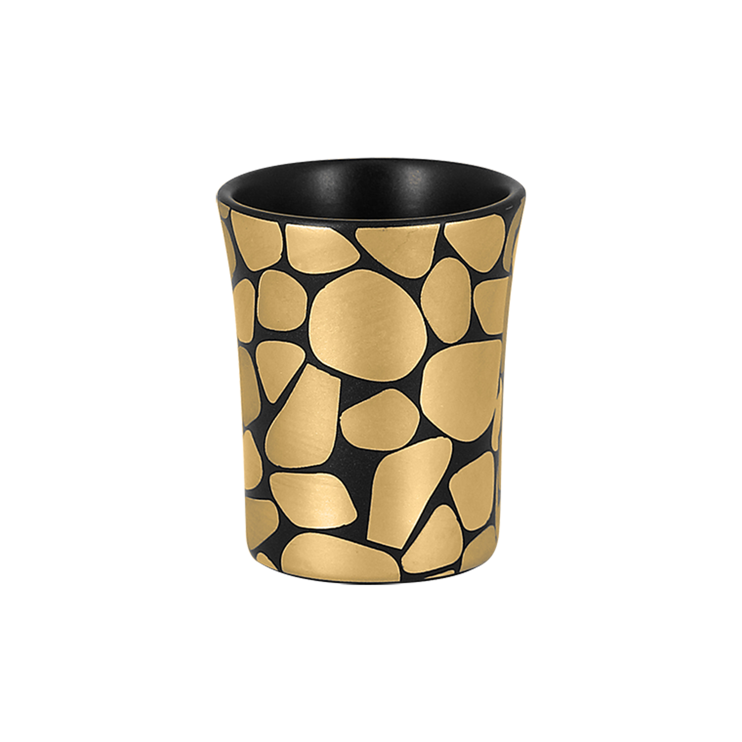 RAK Tasse ohne Henkel D. 6 cm H. 7 cm Inh 9 cl PEBBLES gold