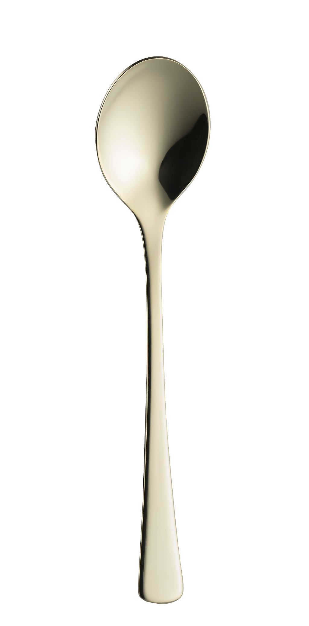 12 Stück - Solex Kaffee-/Teelöffel 18/10 "Karina PVD Champagner"