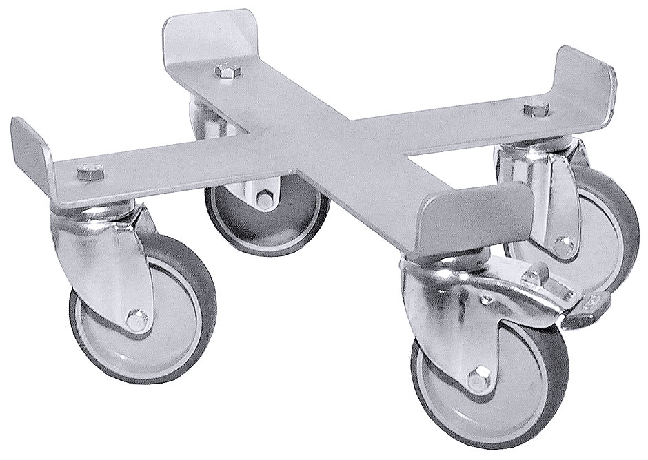 Rolluntersatz, vierarmig ∅ Rad: 100 mm passend zu 3008/100