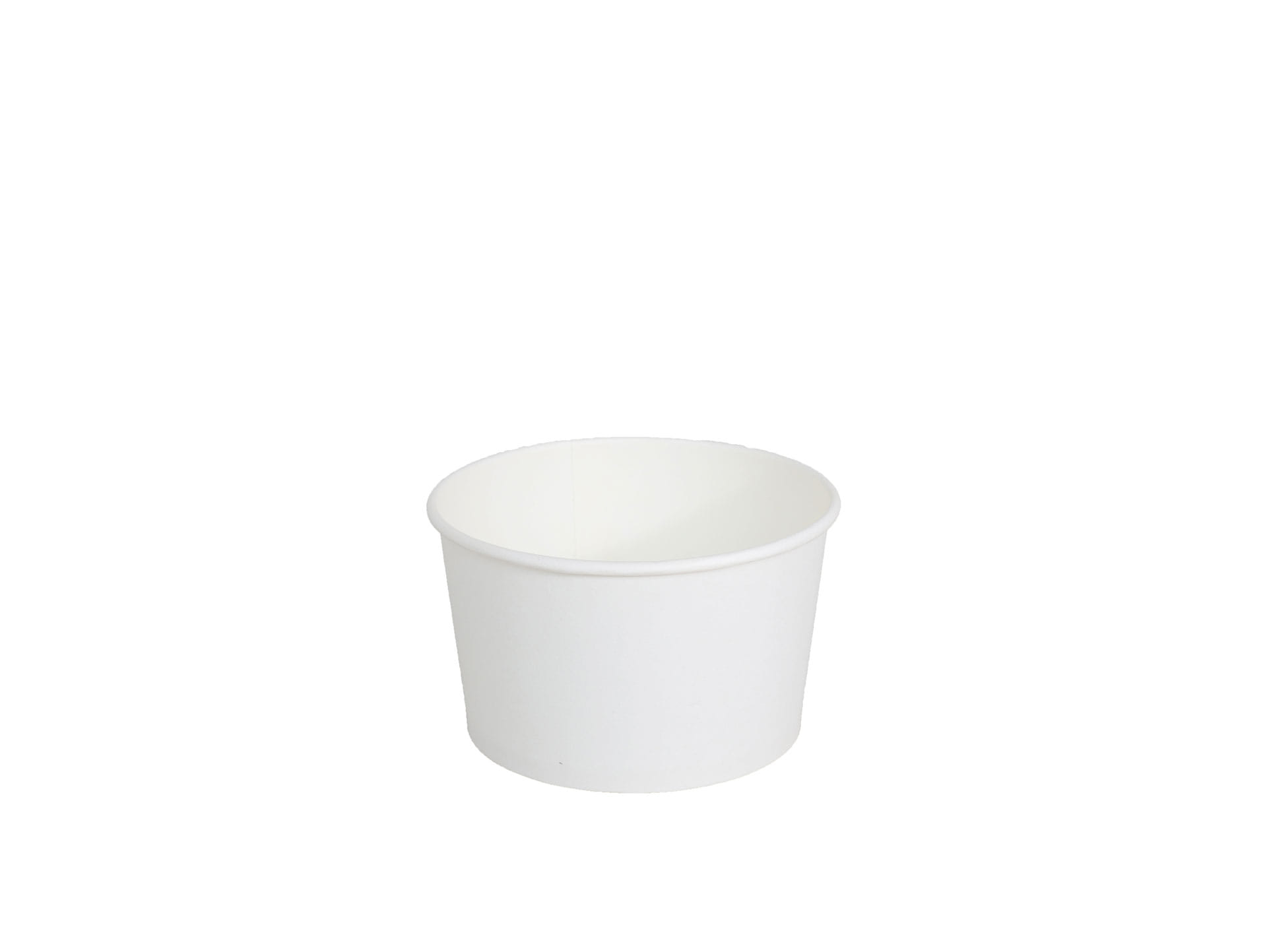 Eisbecher Hartpapier 260 ccm weiß