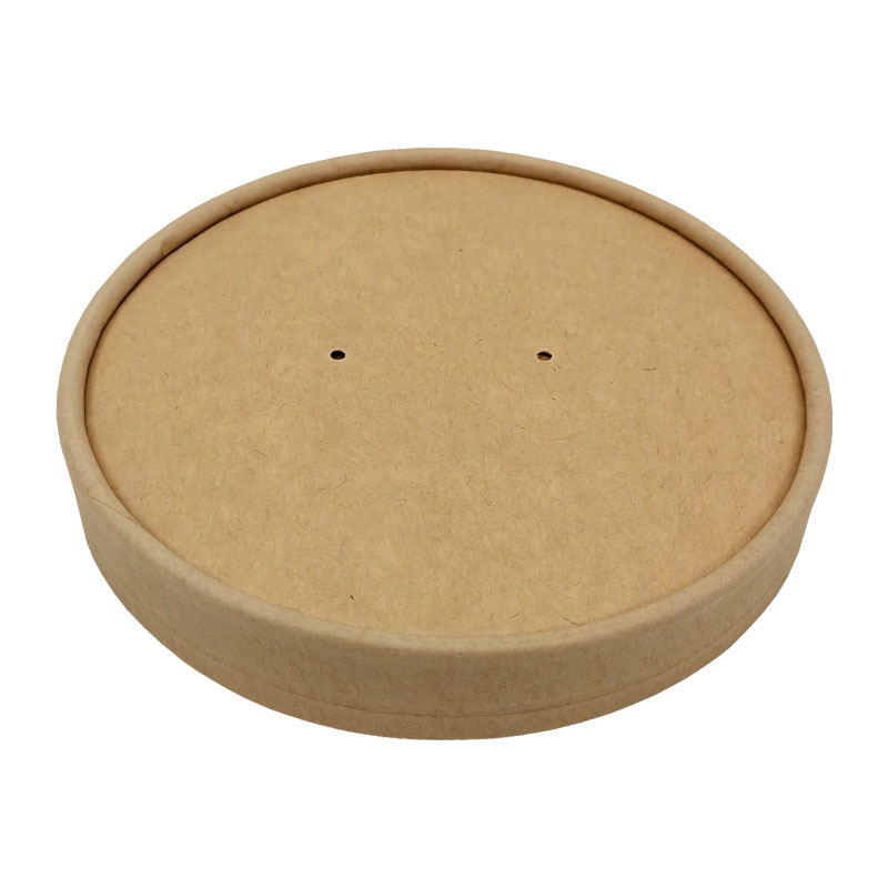 Naturesse Deckel Kraftpapier zu Suppenbecher 750/950 ml 140471 + 140478 braun