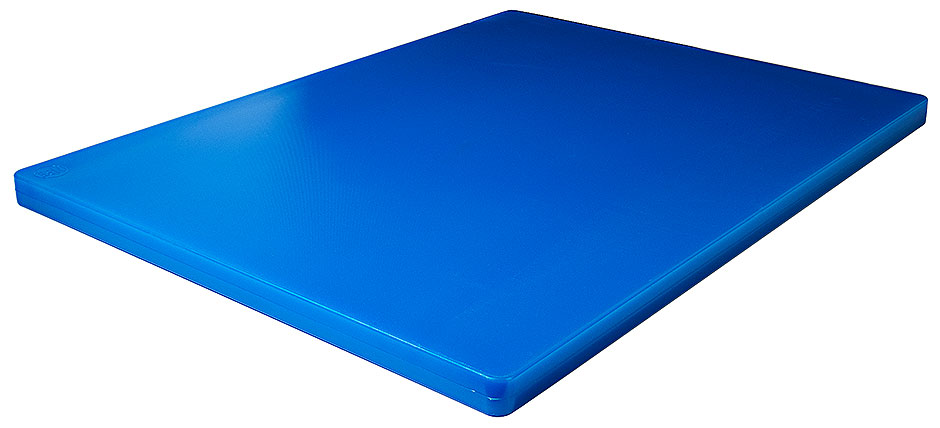 Schneidbrett HACCP ohne Füßchen Länge: 61 cm Breite: 46 cm Dicke: 2,5 cm blau