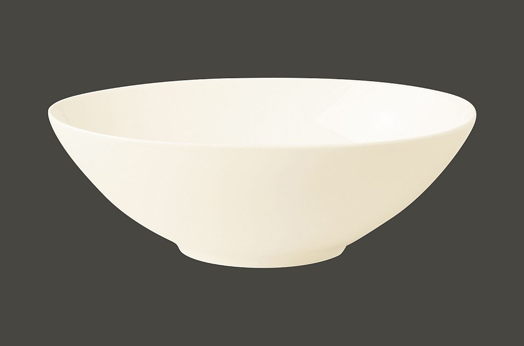 6 x RAK Salatschale L 23.5 cm Inh. 111 cl FINE DINE Ivoris Weiß (FDBO24)