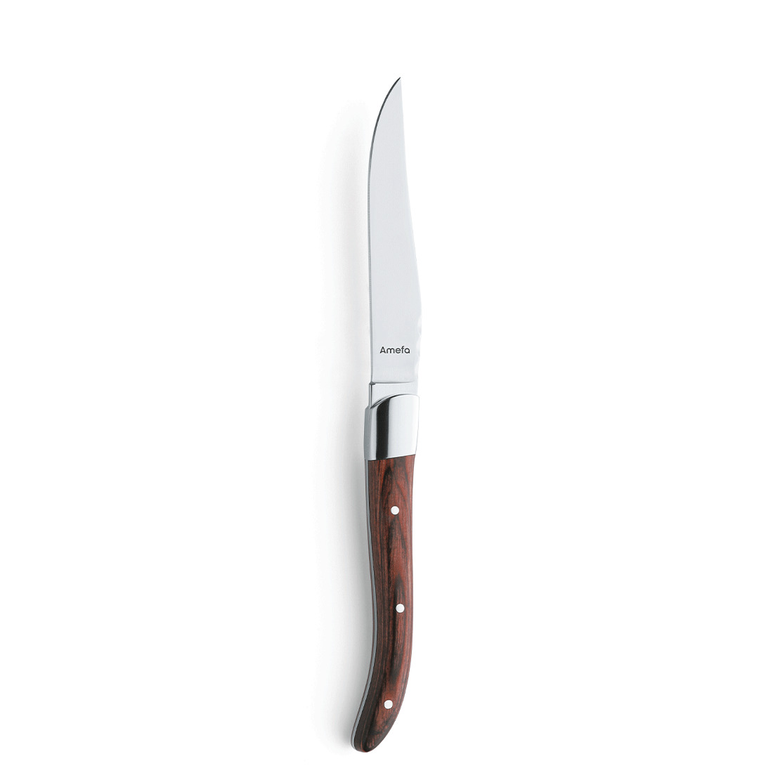 12x Amefa Steakmesser ohne Wellenschliff "ROYAL STEAK"