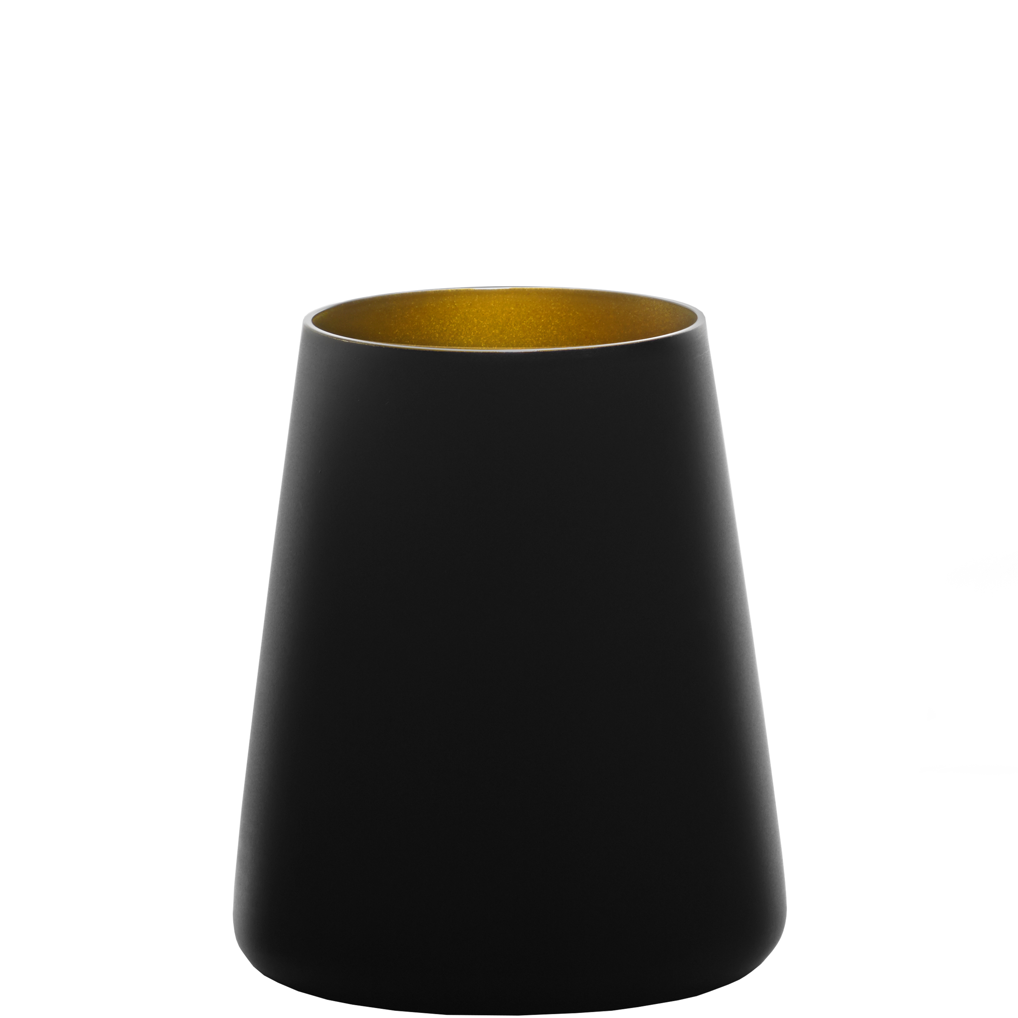 Stölzle Becher Schwarz/Gold POWER 380 ml 6er-Set