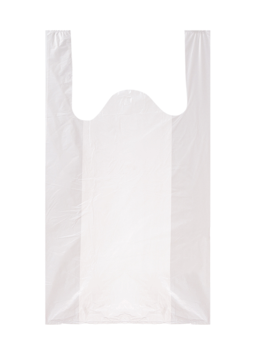 Hemdchen-Tragetaschen HD 28 + 14 x 48 cm 27 my weiß