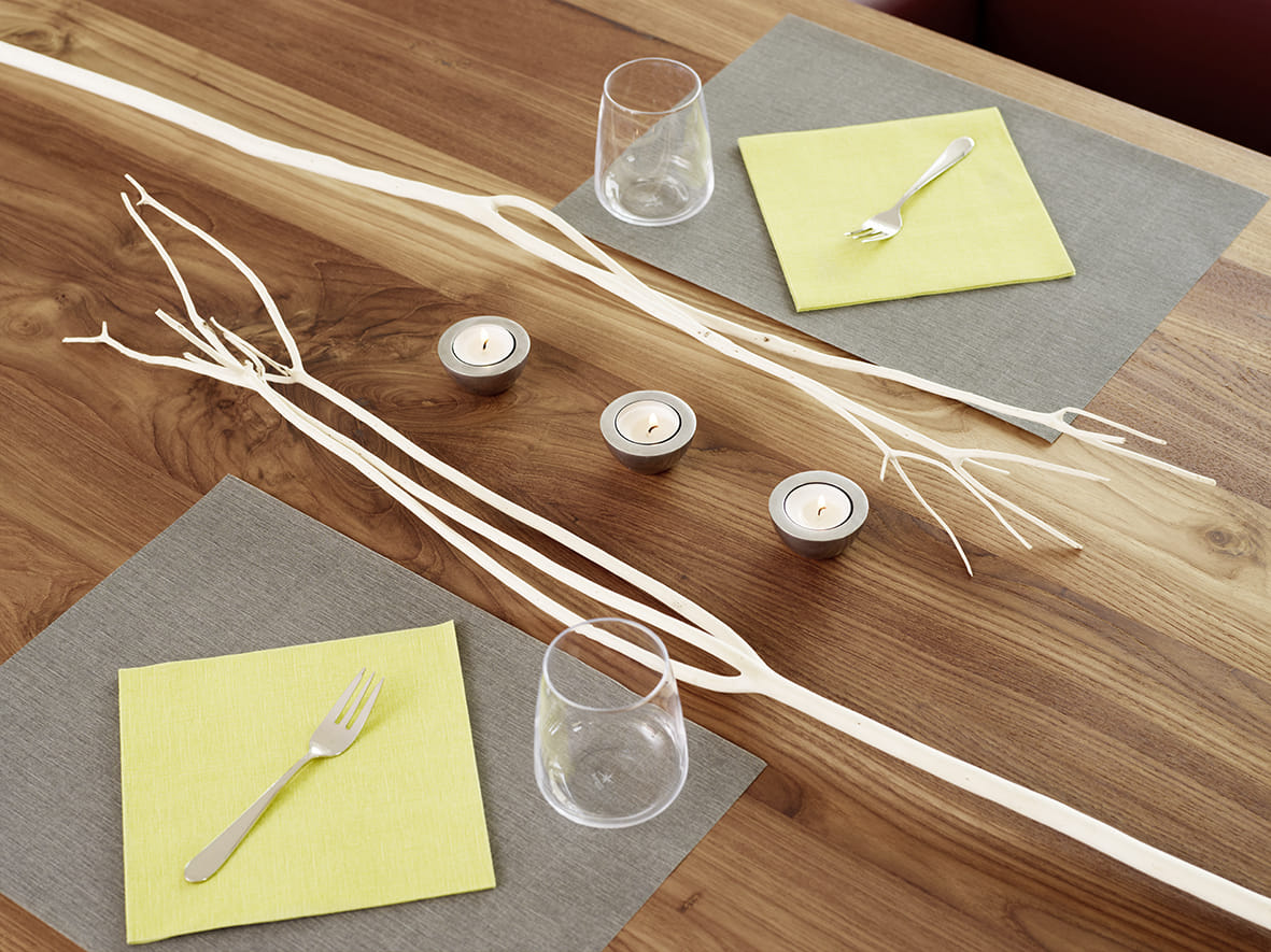 Tischsets "The Napkins" 30 x 40 cm dunkelgrau