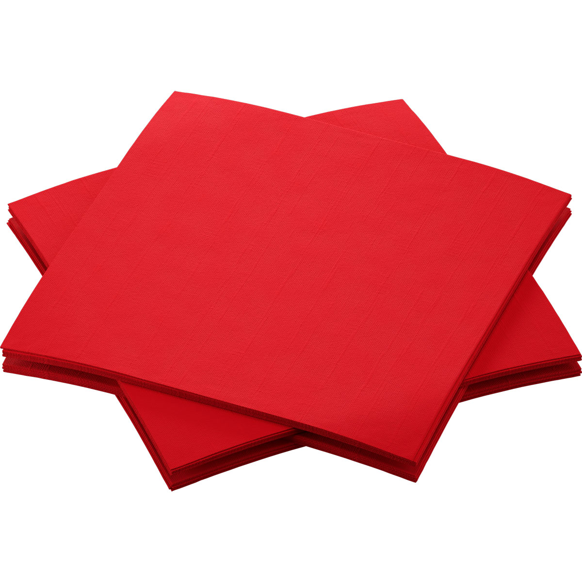 Dunisoft-Servietten 20 x 20 cm rot (171559)