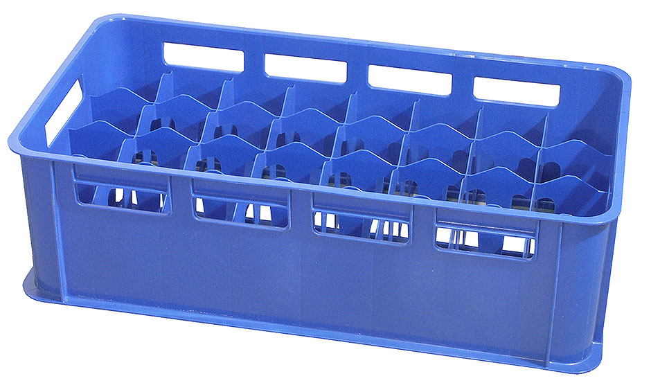 Gläserkasten Maximale Glashöhe: 20,5 cm Maximaler Glasdurchmesser: 8,6 cm blau