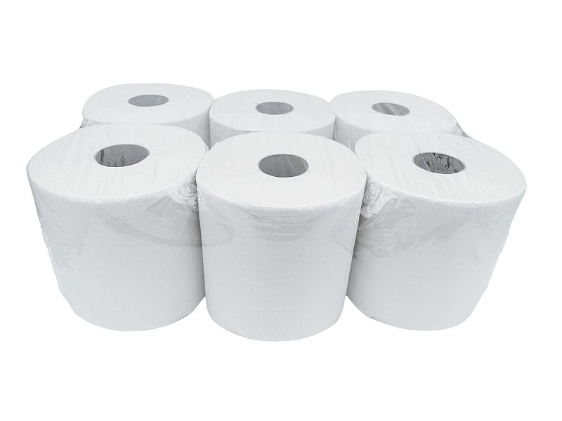 Handtuchrollen groß 1-lagig 20 cm x 300 m naturweiß