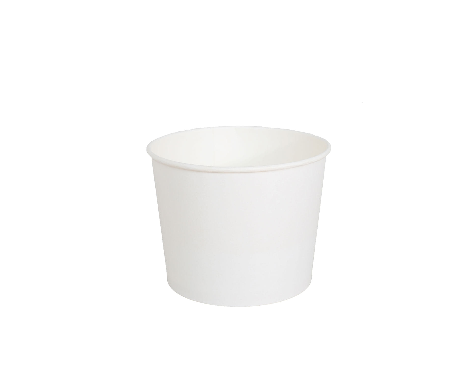 Eisbecher Hartpapier 580 ccm weiß