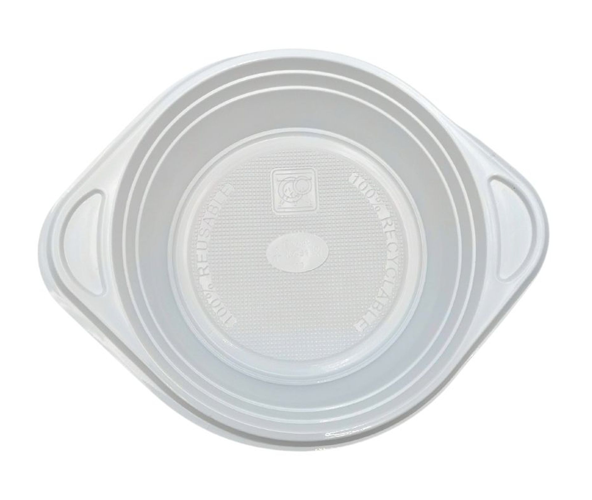 Suppenterrinen Mehrweg  PP 500 ml Ø 155 mm weiß