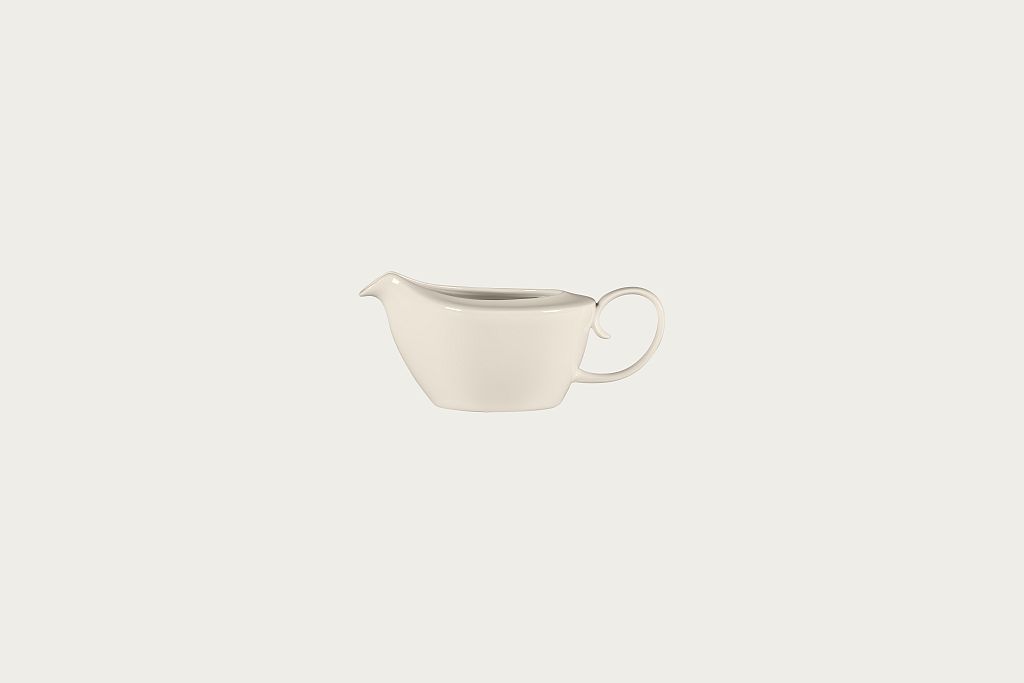 12 x RAK Sauciere H. 7 cm - 24 cl Farbe: Bone China "BRAVURA" (BCBVGB25)