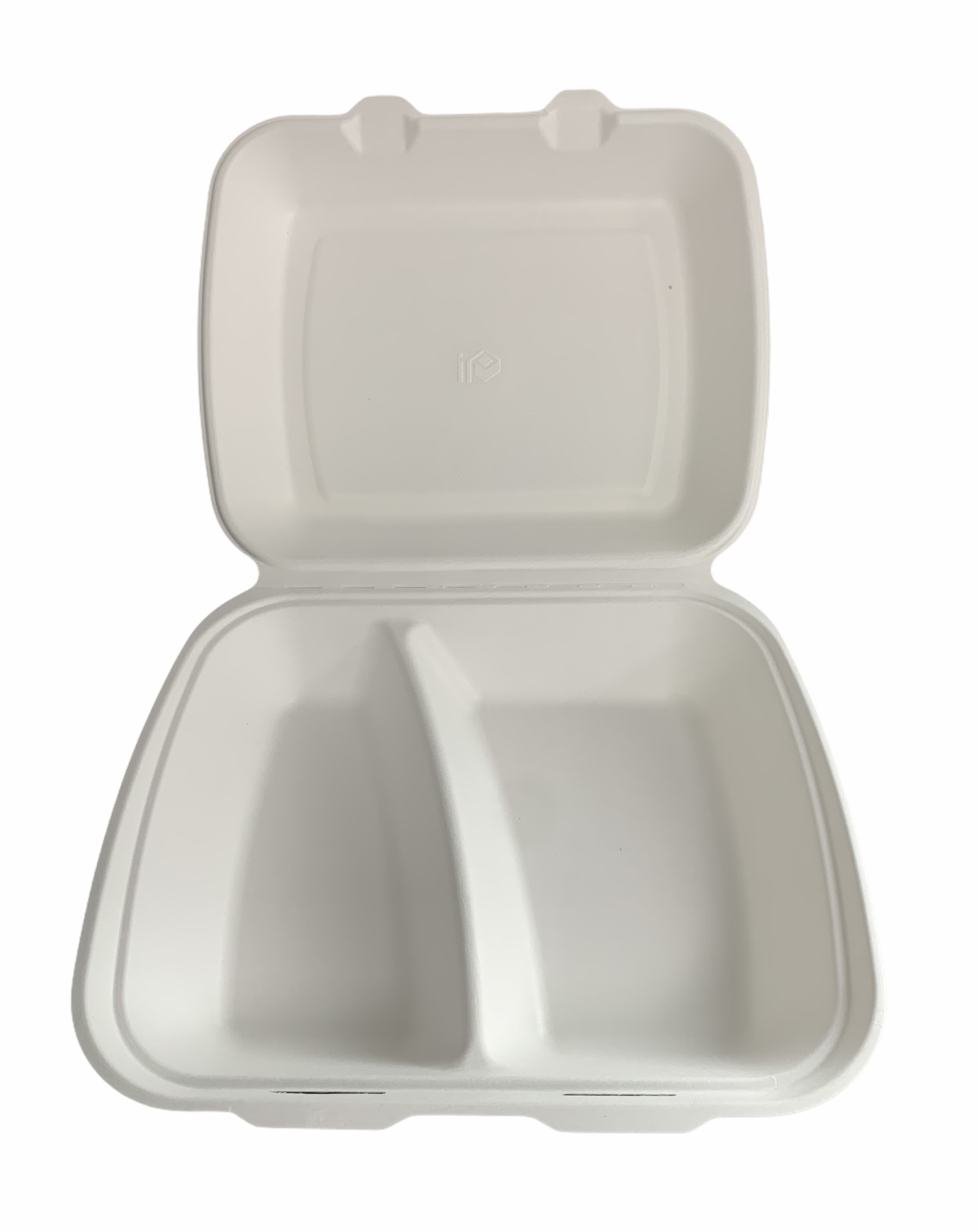 Menübox 2-geteilt 245 x 210 x 72 mm (HP4/2) weiß XPS