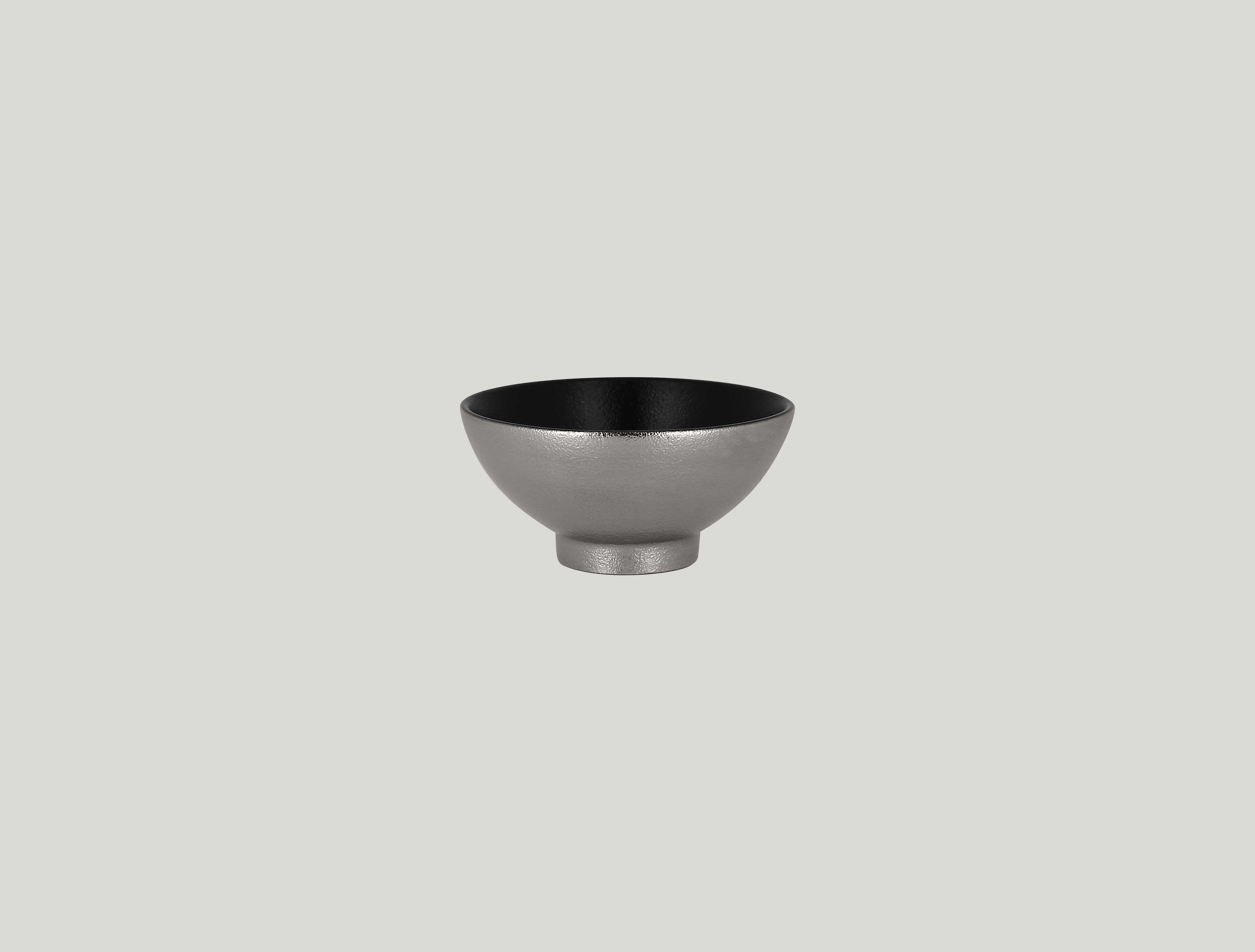 RAK Schale rund D. 12 cm H. 6 cm Inh. 28 cl METALFUSION silber