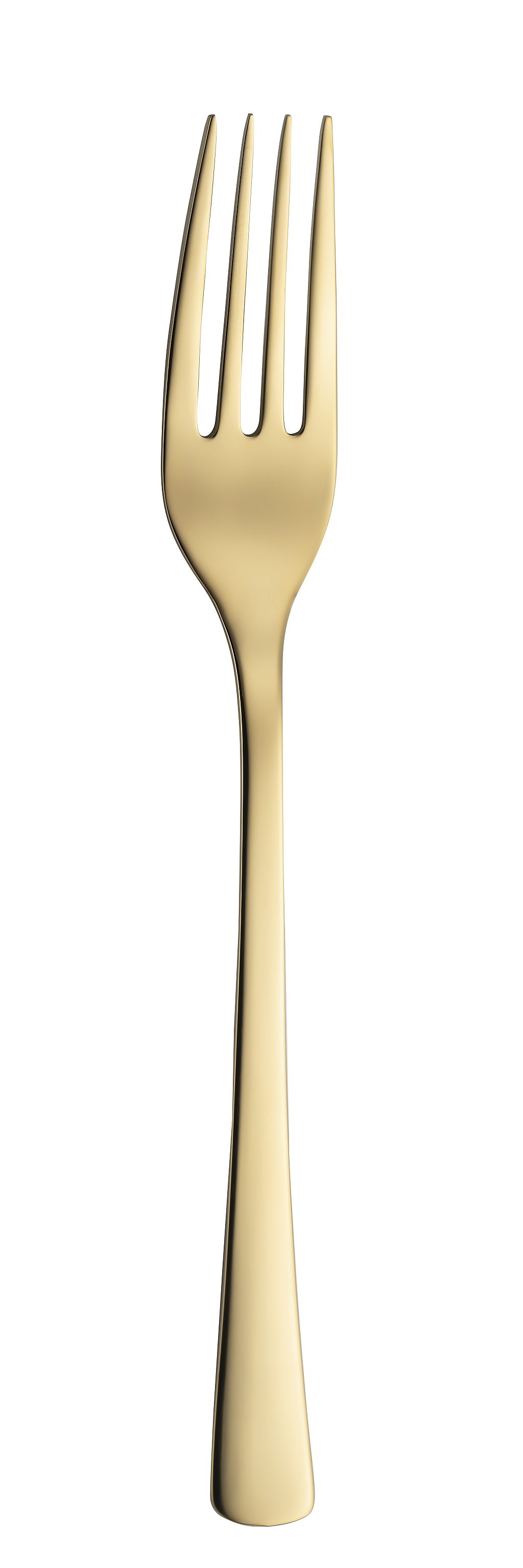 12 Stück - Solex Menügabel NEW STYLE 18/10 "Karina PVD GOLD"